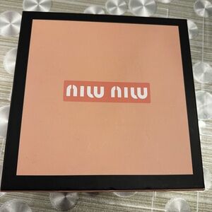 New Miu Miu Burgundy Velvet Bag in Box Super Cute